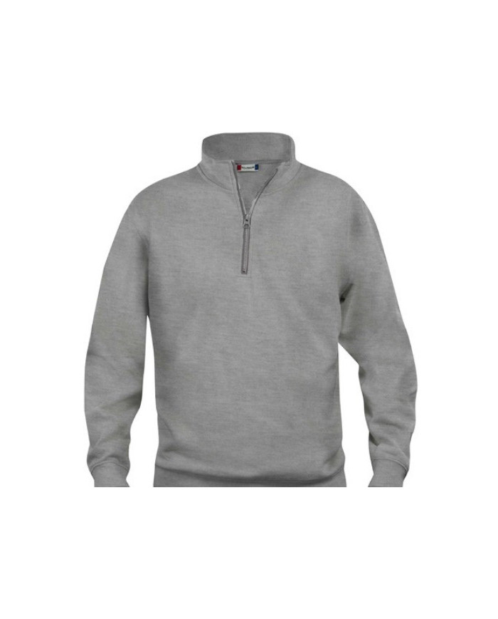 Felpa mezza-zip unisex