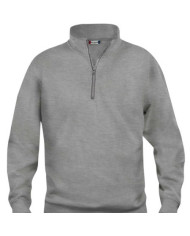 Felpa mezza-zip unisex