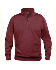 Felpa mezza-zip unisex