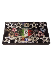 Dadi colorati con strass
