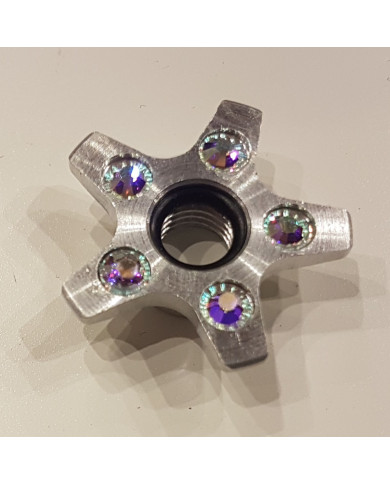 Dadi colorati con strass