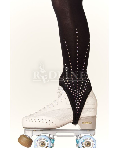 CALZA ROLLER STRASS CON STAFFA C18