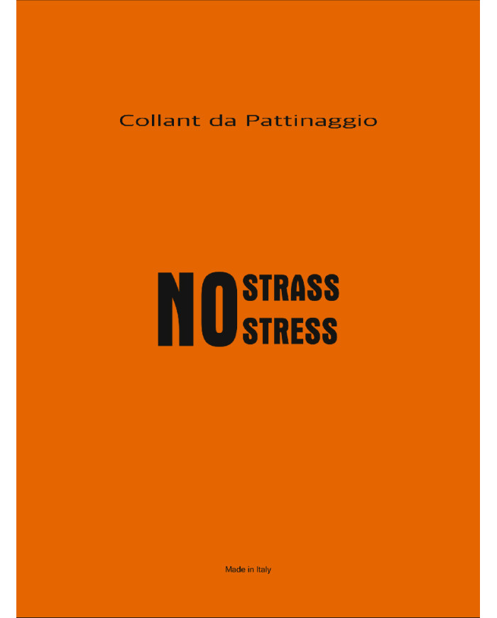 COLLANT AMERICANA CON COPRI PATTINO STRASS
